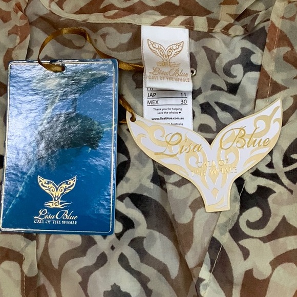 Lisa Blue ARABIAN NIGHTS Cape - Topaz - Picture 8 of 14